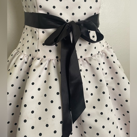 Jessica McClintock Vintage Strapless Party Cocktail Dress - Picture 5 of 14